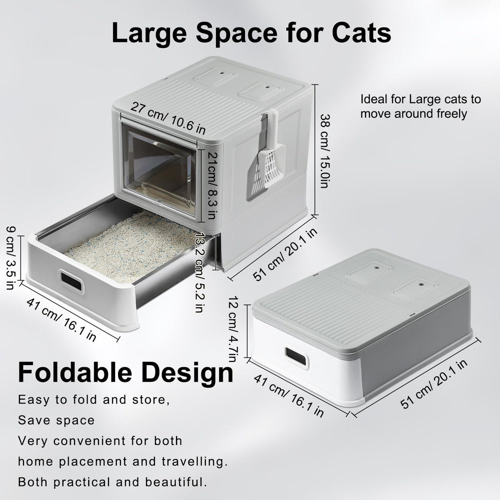 Marchul large-cabin design fits 12-lb cats with privacy.