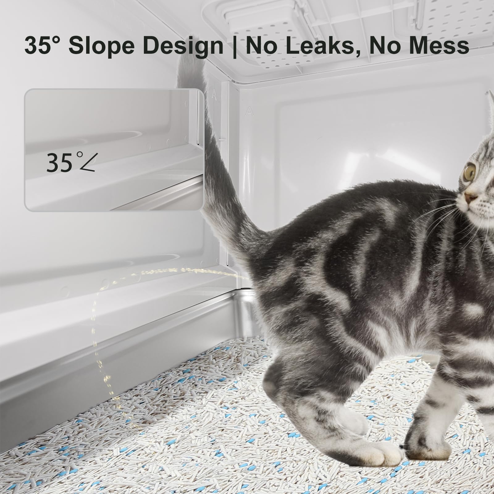Marchul stainless-steel drawer resists scratches and cleans easily.