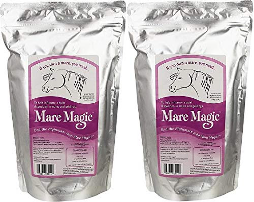 Mare Magic calming supplements 8oz bottle, supports calmer dispositions and easier handling