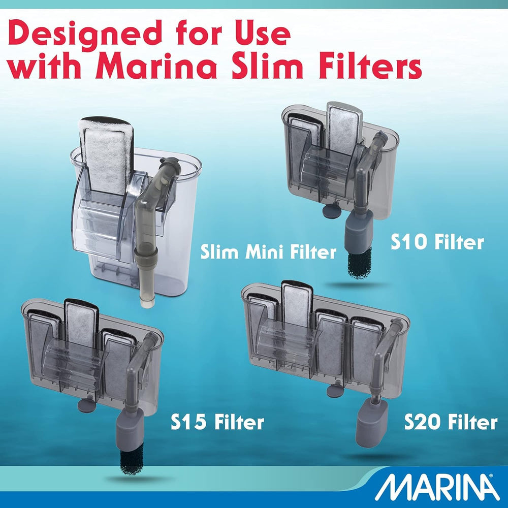 Marina Slim Filter Zeolite Plus Ceramic compatibility with S10, S15, S20.