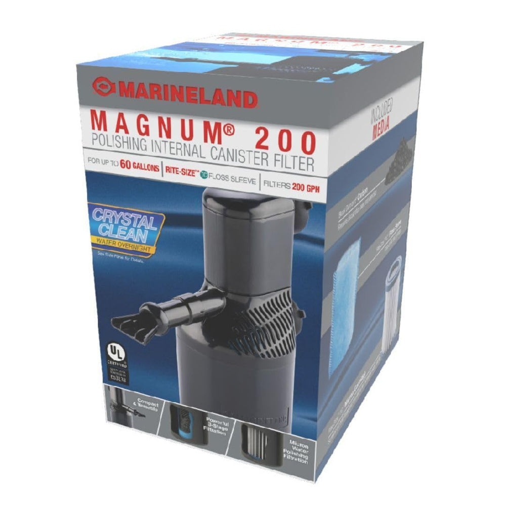 Marineland Rite-Size floss sleeve traps dirt for clearer water