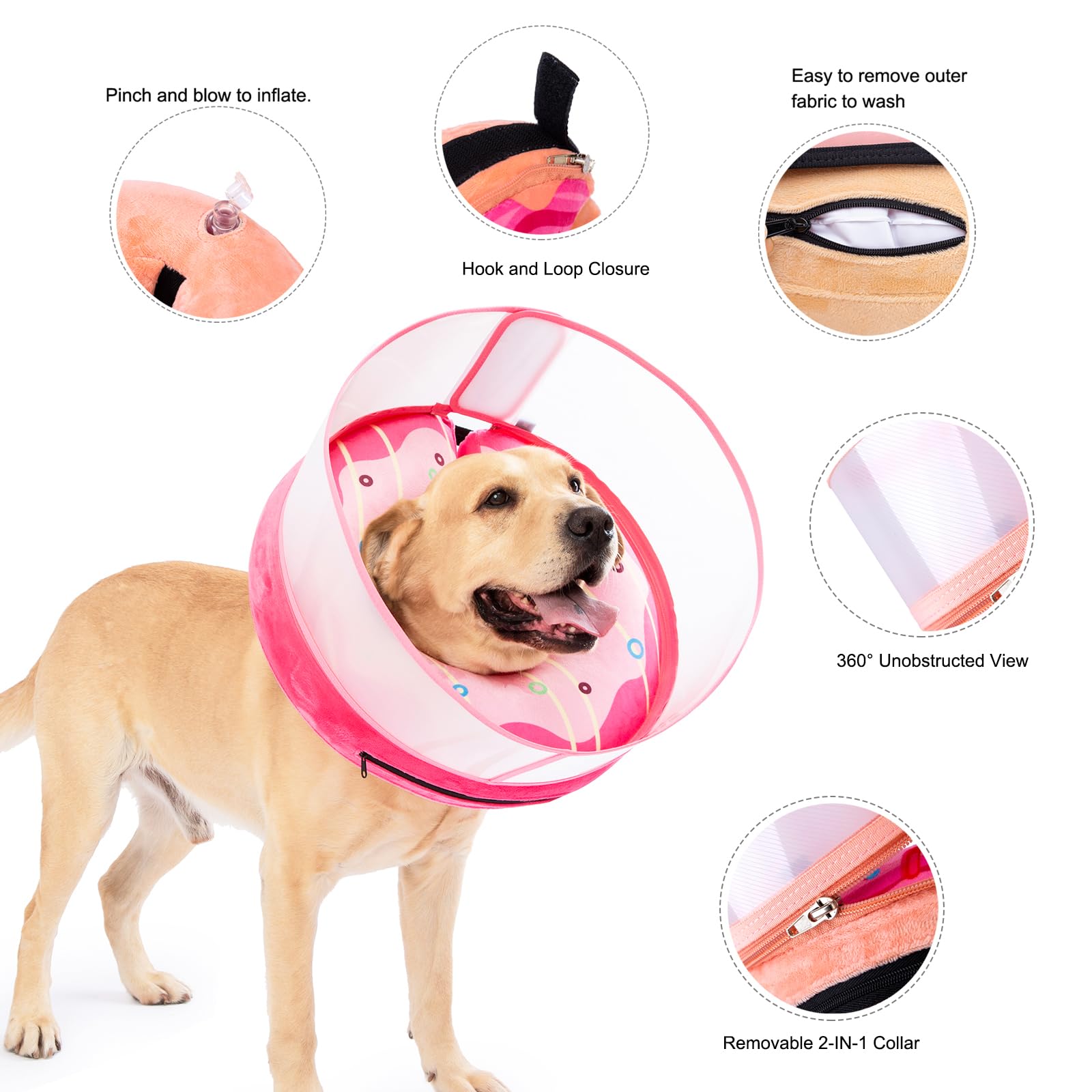 Mariyago anti-licking guard shield showing extended protection
