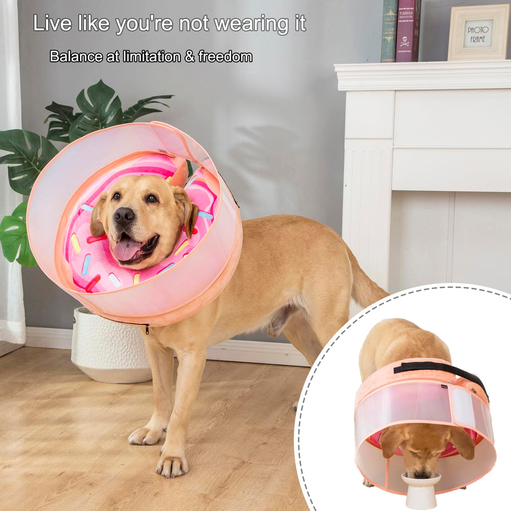 Mariyago fixed-position inside cone secures a snug fit with collar.