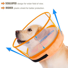 Mariyago outer protective cover for inflatable dog cone collar