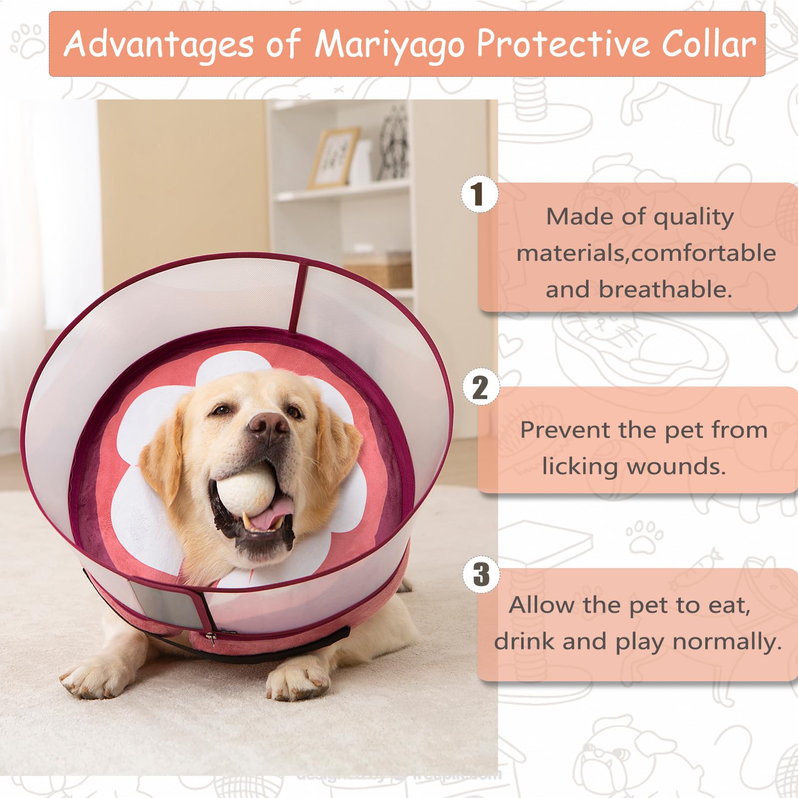 Mariyago size guide helps accurate neck measurement for secure fit