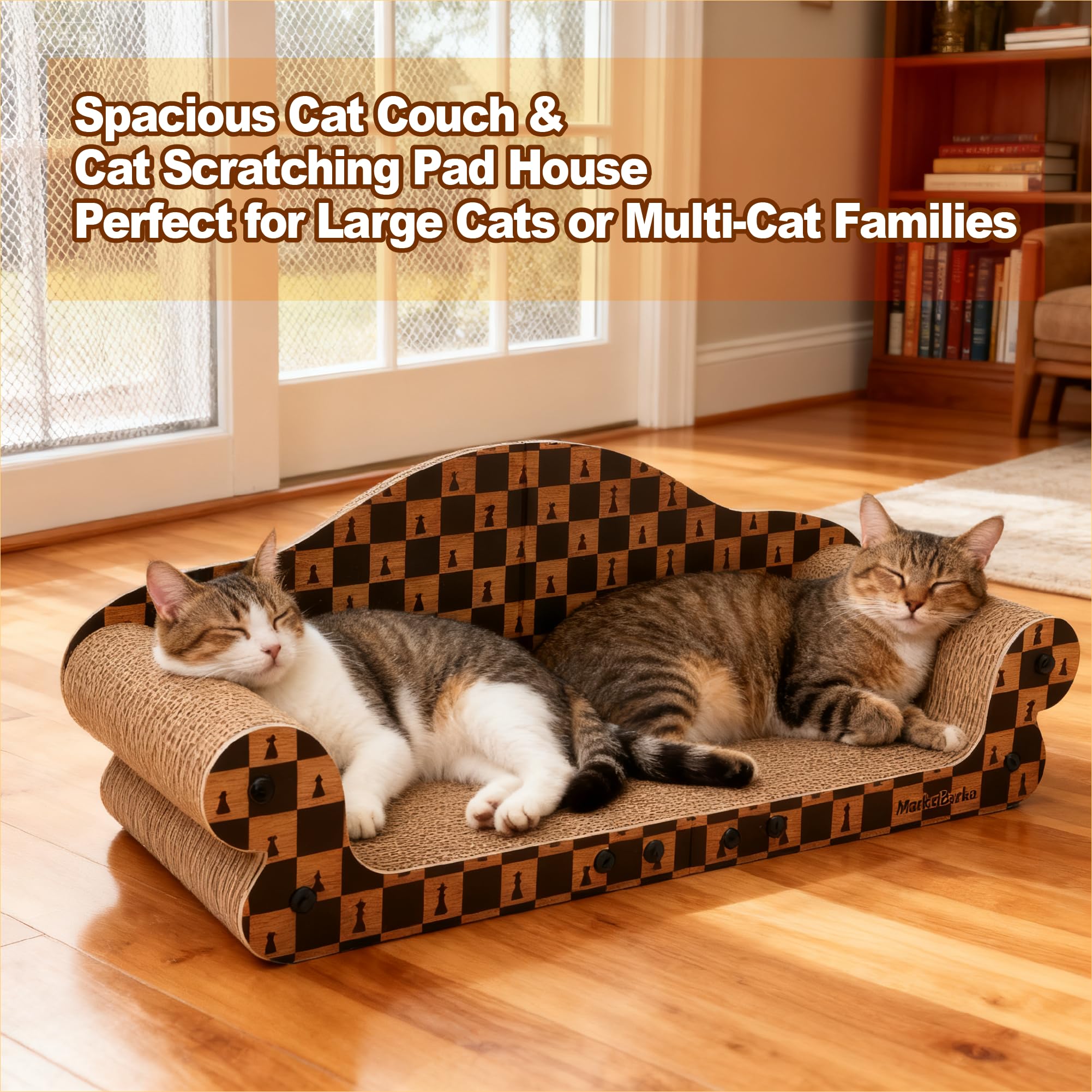 Markarbarka reversible-scratching-pad image highlights dual-sided pad for extended use and versatility.