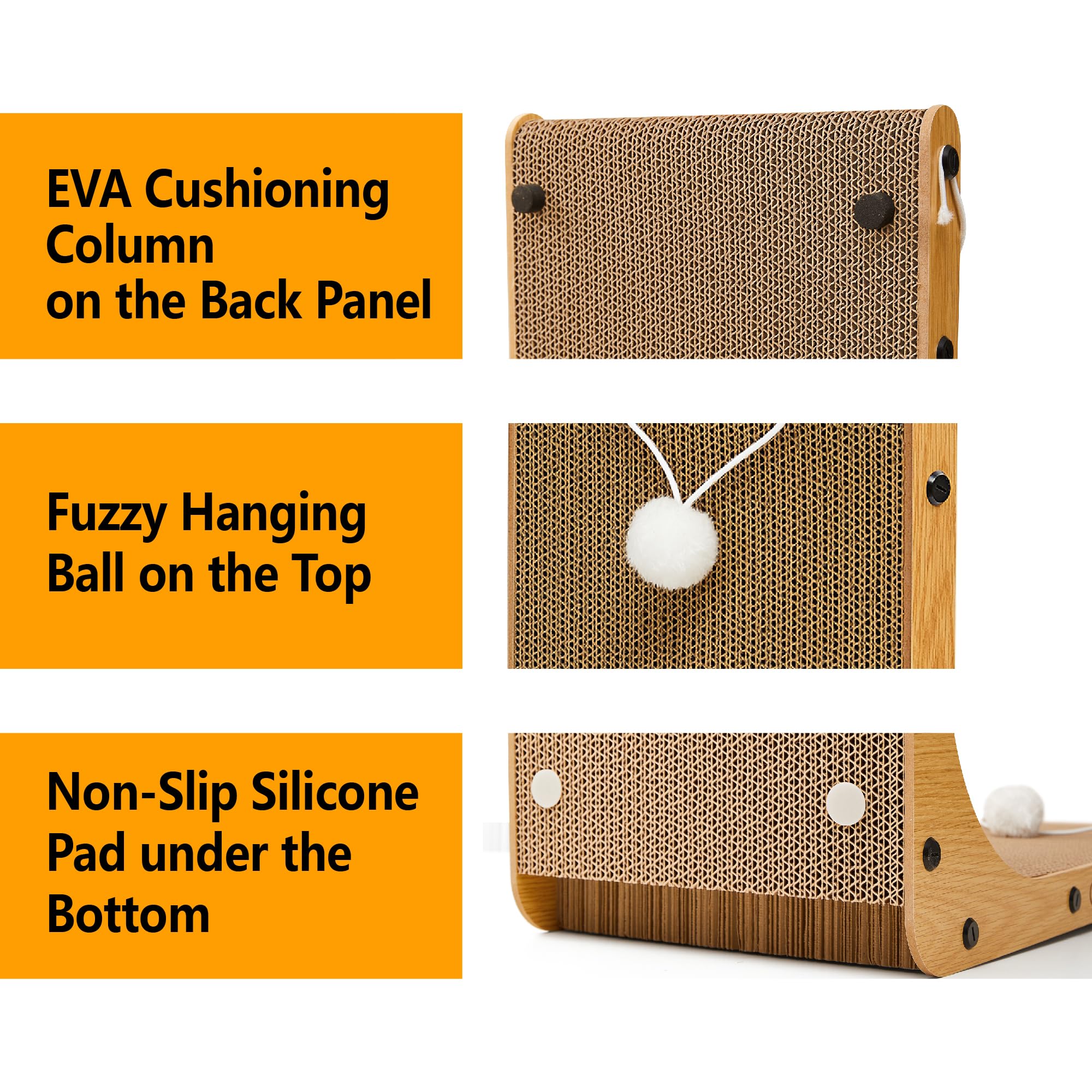 Markarbarka Value 2-Pack horizontal orientation shown for lounging and scratch sessions