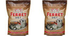Marshall Premium Ferret Diet Food kibble closeup, high-protein texture for energy.