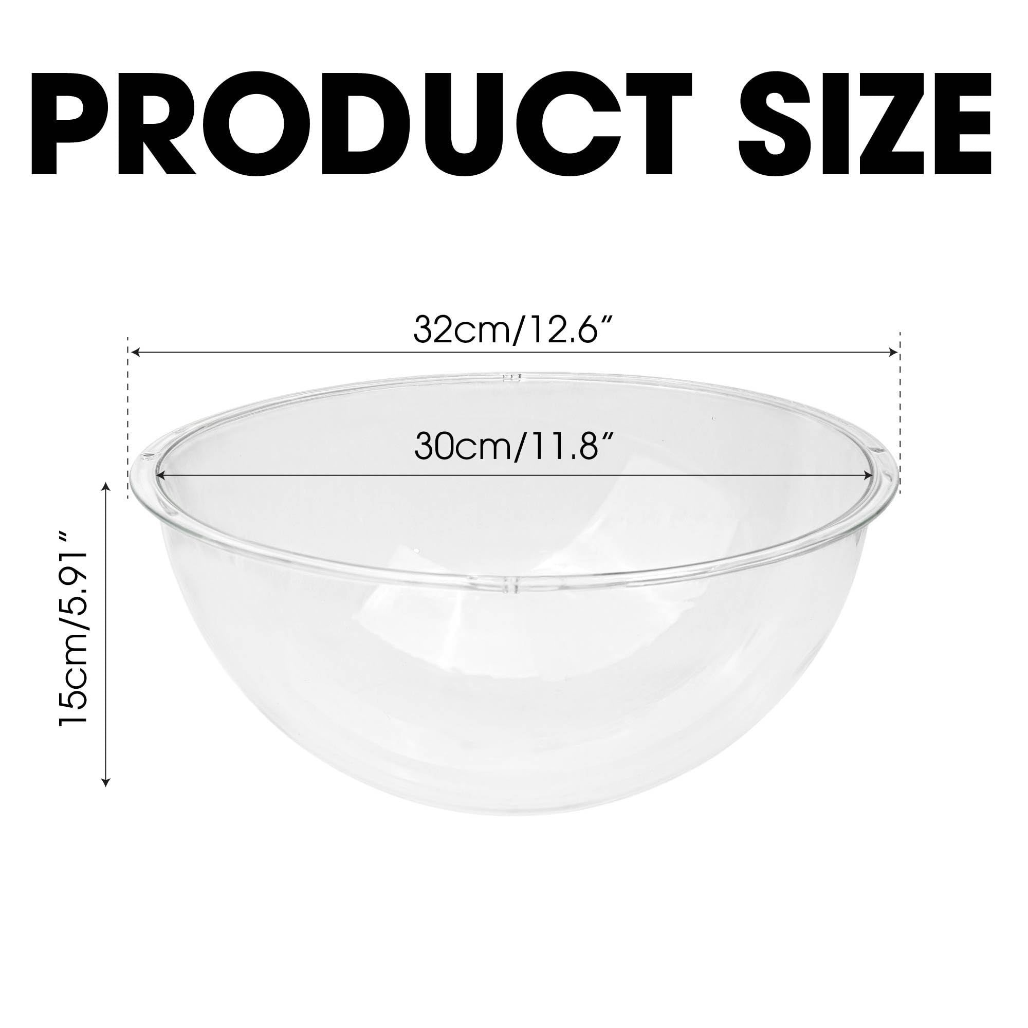 Marsrut acrylic dome close-up shows clear durability for in-home nests