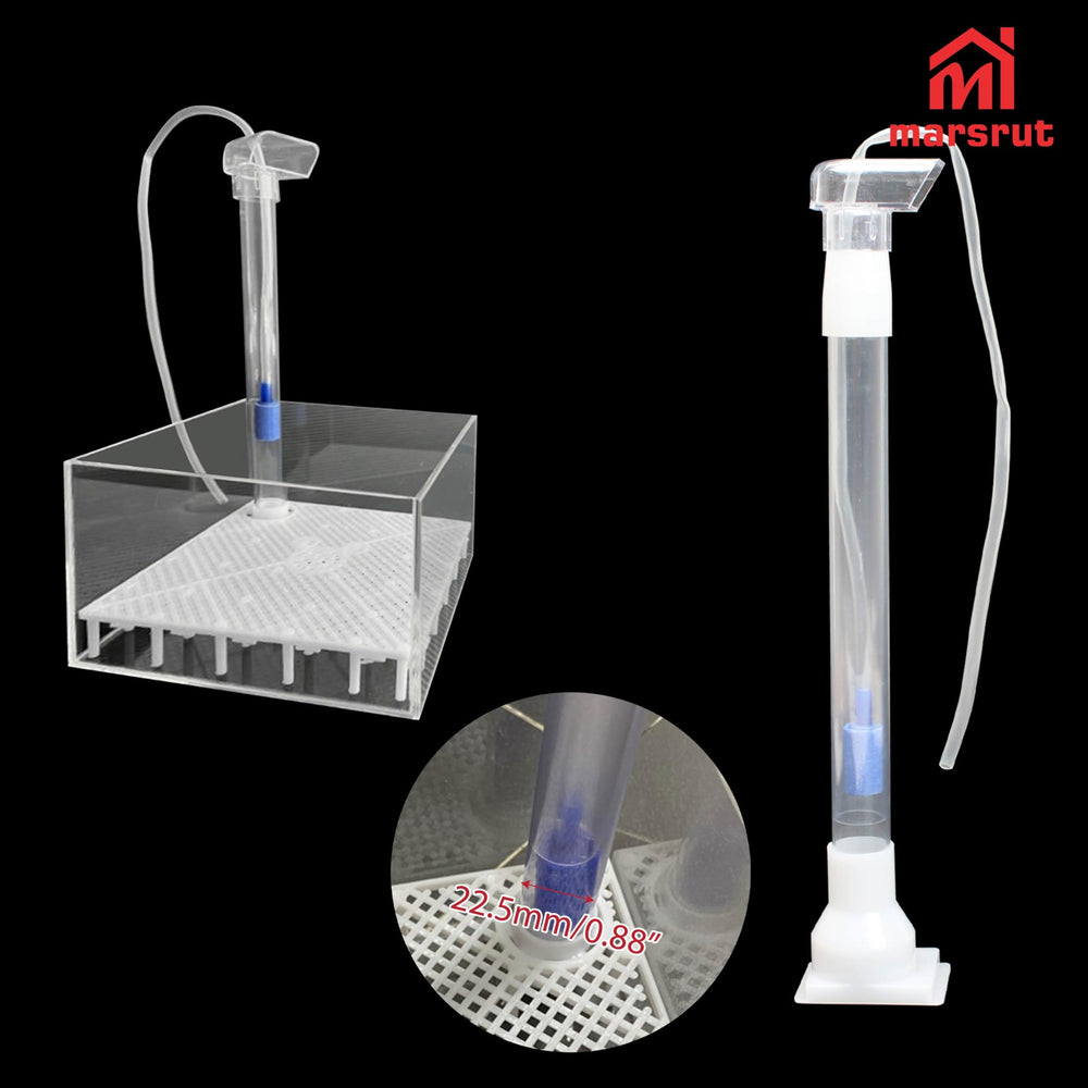 Marsrut-long-tube can be cut for deeper tanks in practice.
