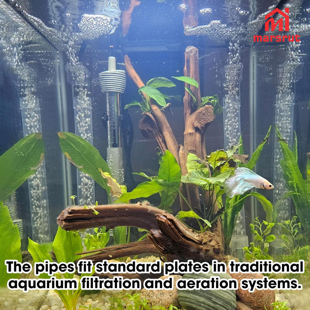 Marsrut safe-plastic material ensures non-toxic components for tank inhabitants.