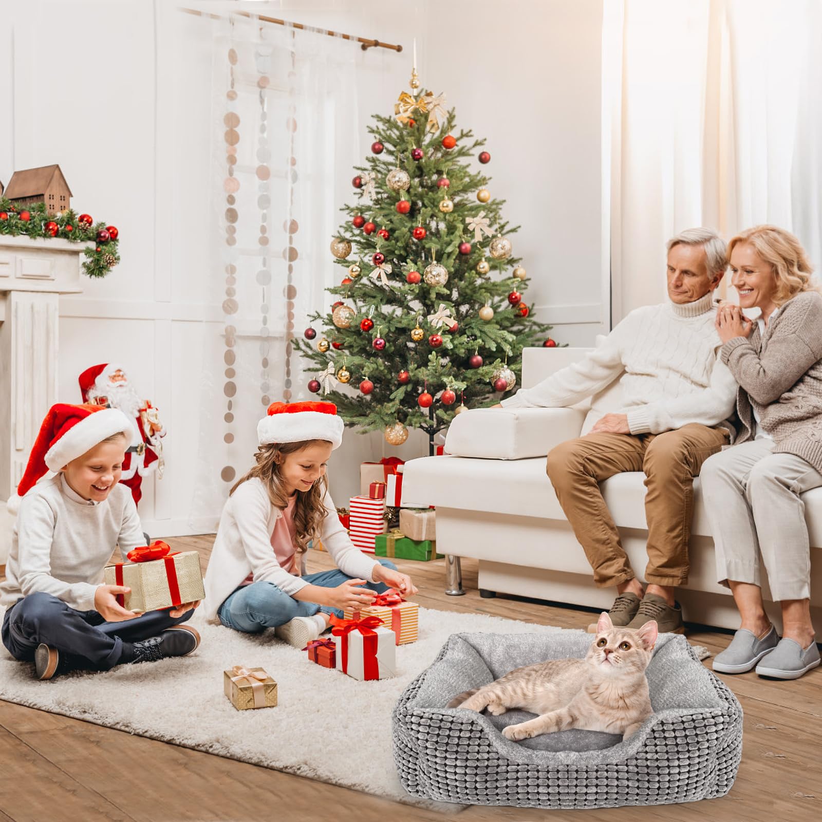 MARUNDA automatic warmth thermostat ensures consistent comfort as pets approach