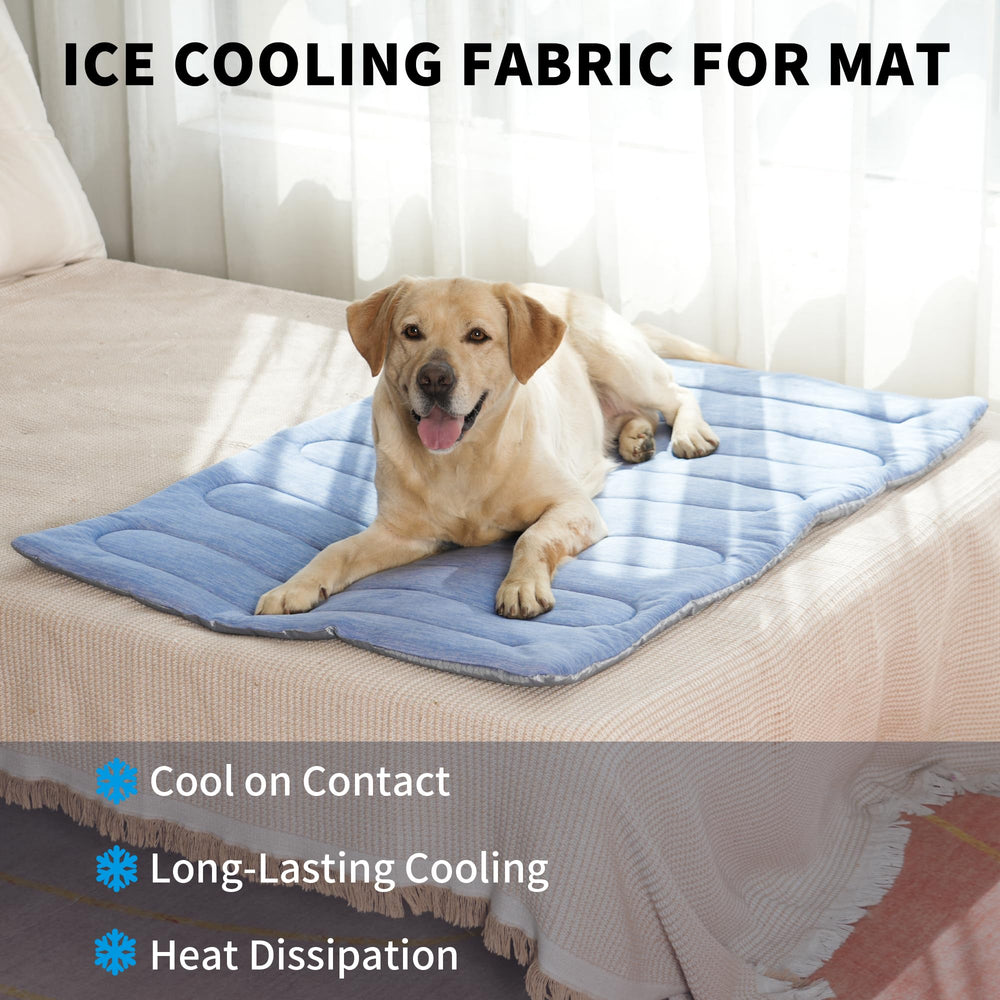 MARUNDA dog cooling mat machine-washable for easy care.