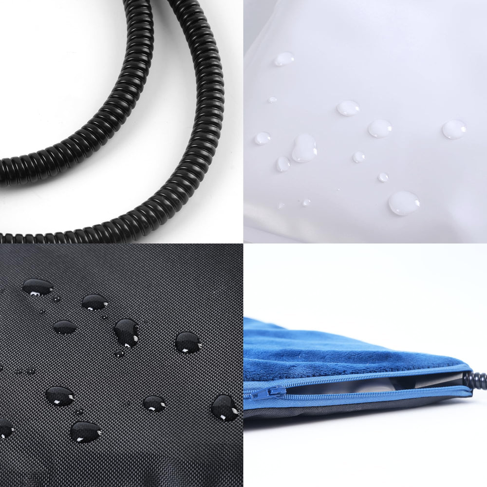 MARUNDA bed features a 9-foot cord for flexible placement.