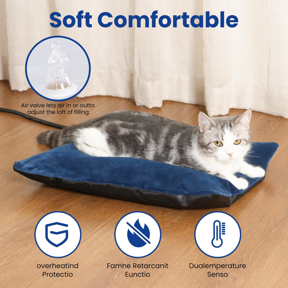 MARUNDA bed waterproof exterior highlighted for outdoor protection.