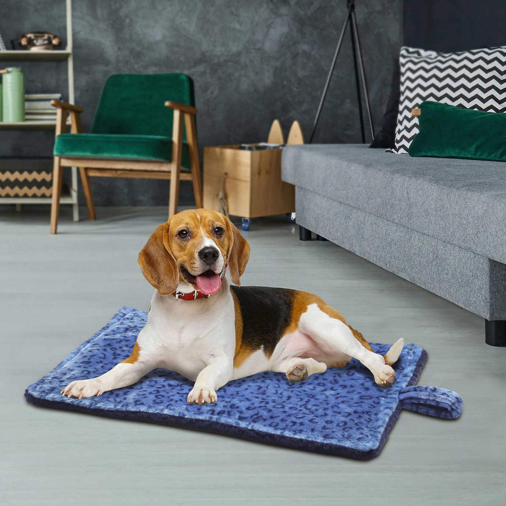 MARUNDA Pet Bed Mat size M fits small dogs and cats for cozy resting
