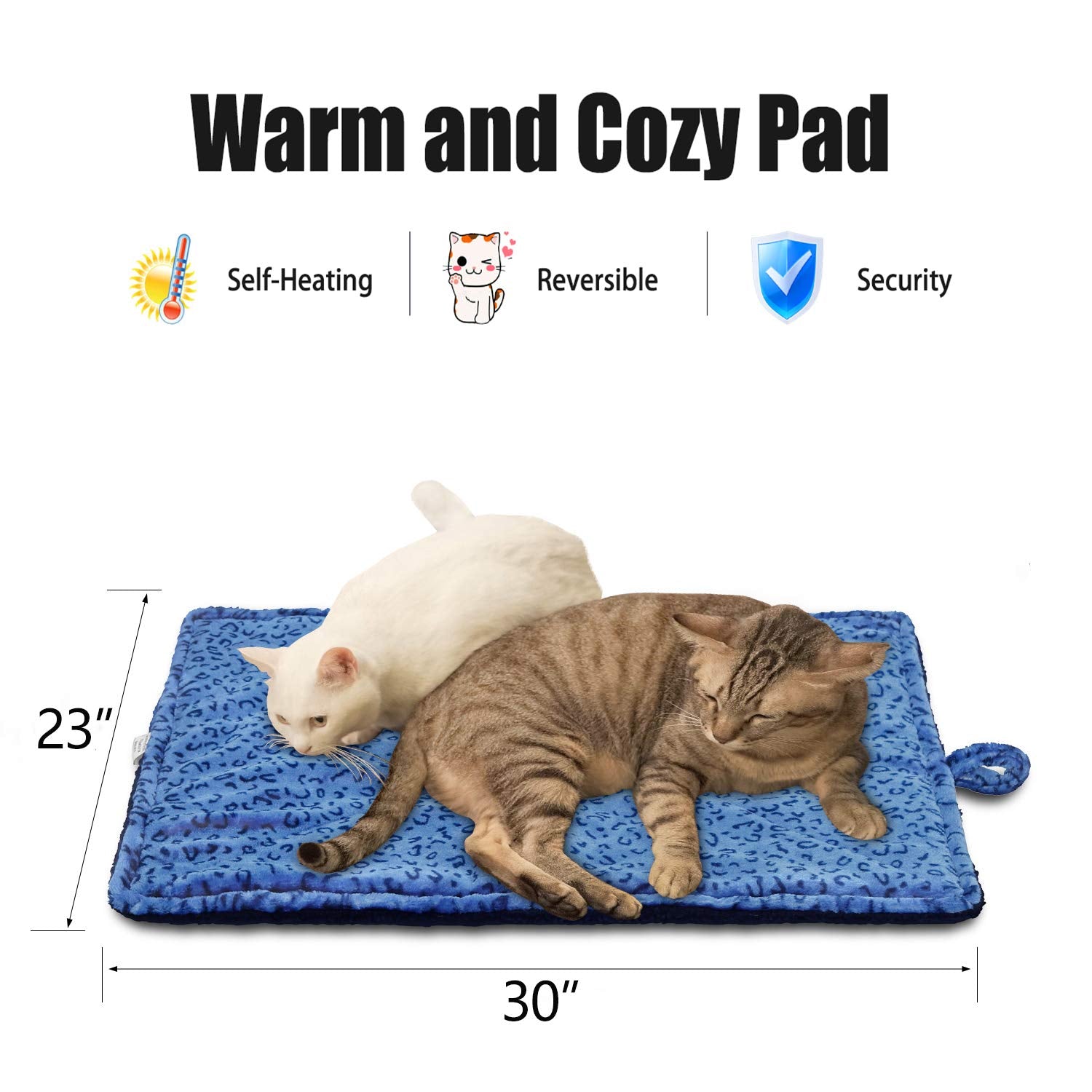 MARUNDA Pet Bed Mat ultra-soft fabric delivers plush comfort for naps