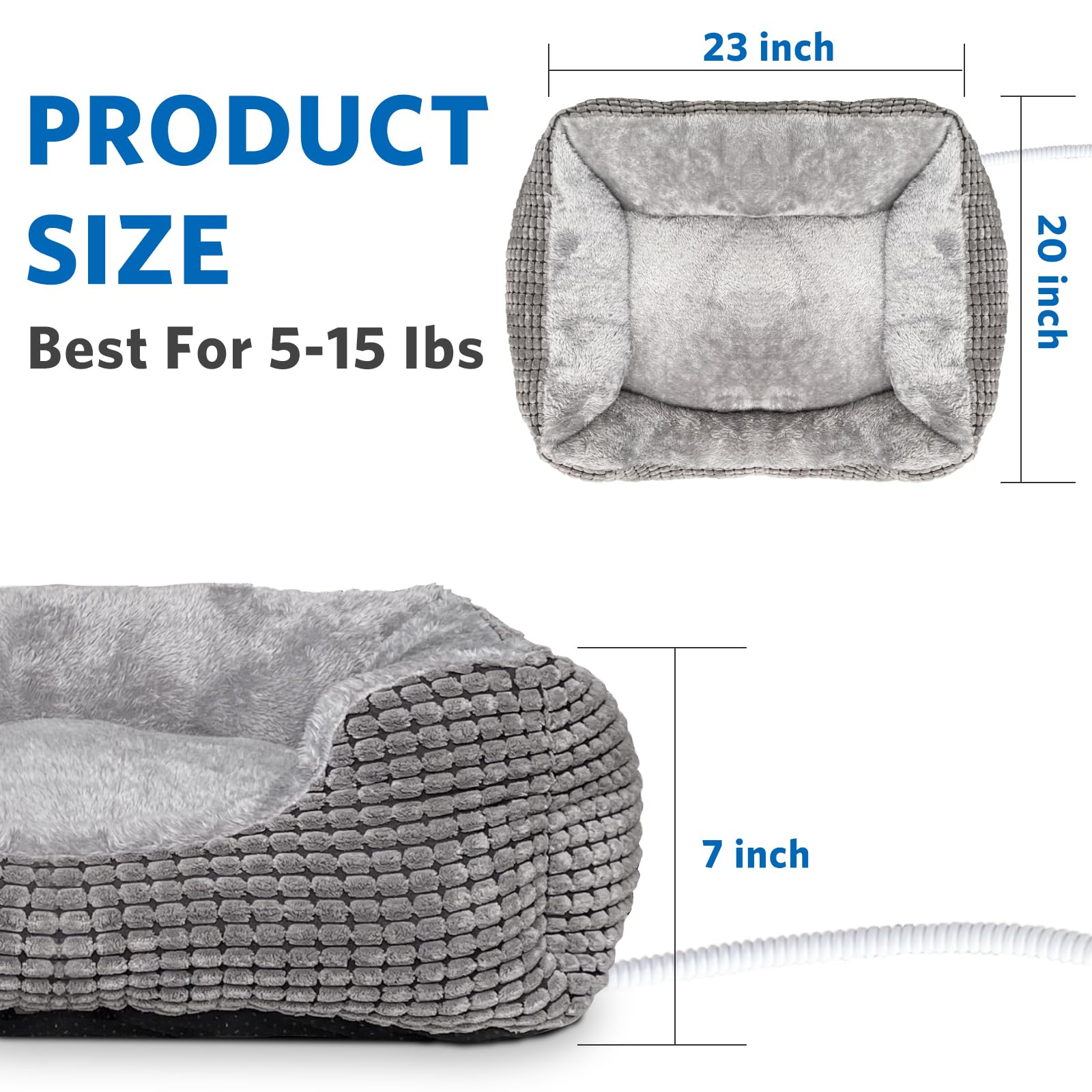 MARUNDA washable cover emphasizes convenience with machine wash-ready care