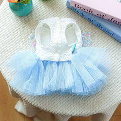 MaruPet bodice-detail fabric feels soft for comfortable wear