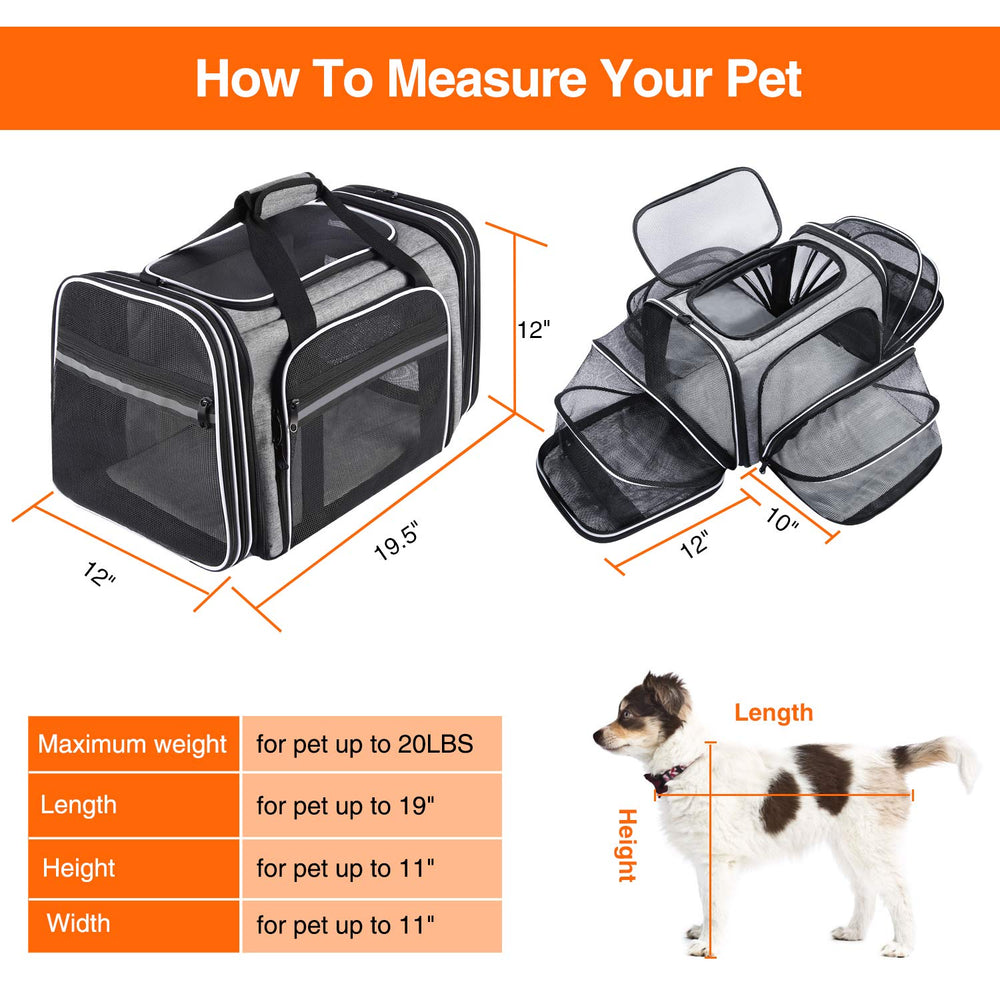 MASKEYON expandable sides provide extra room for lounging during travel.