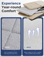MASSFU dog bed foam-core close-up showing high-density support