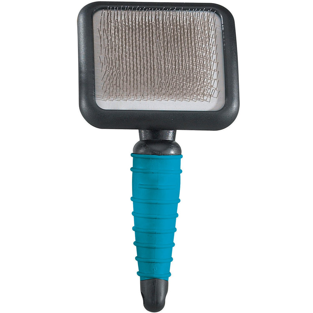 Master Grooming Tools ergonomic slicker brush with large handle for comfortable grooming sessions