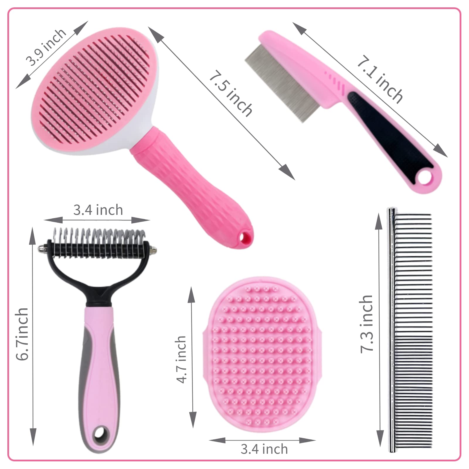 MASTER QUEEN grooming kit in use shows gentle brushing and satisfaction