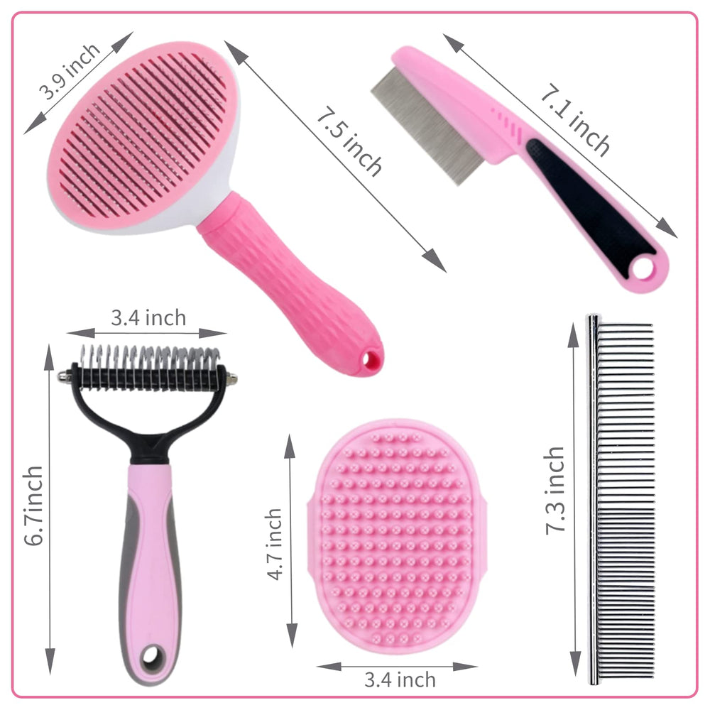 MASTER QUEEN grooming kit in use shows gentle brushing and satisfaction