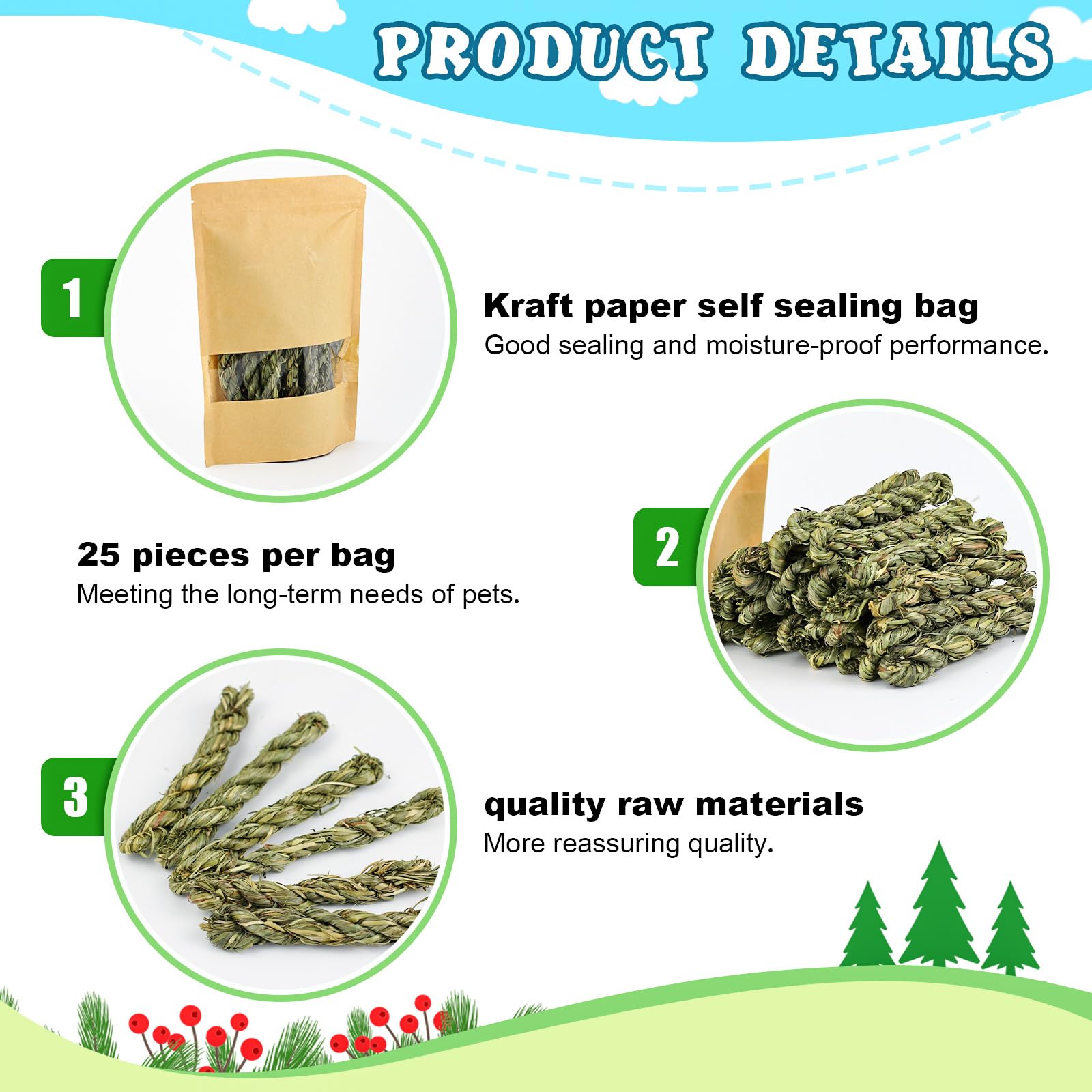 Matafat dental-friendly chew sticks demonstrate engaging small-pet activity.