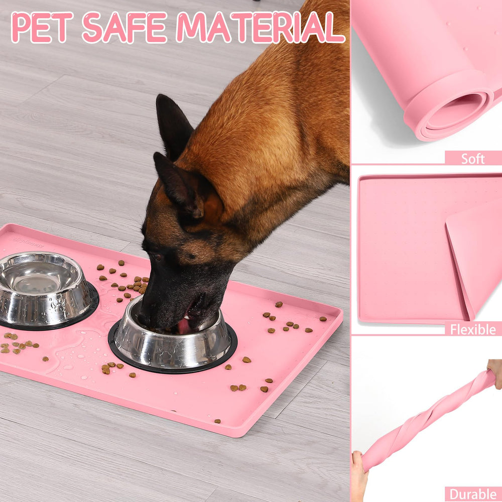 MateeyLife easy-clean foldable mat folds for quick cleaning.
