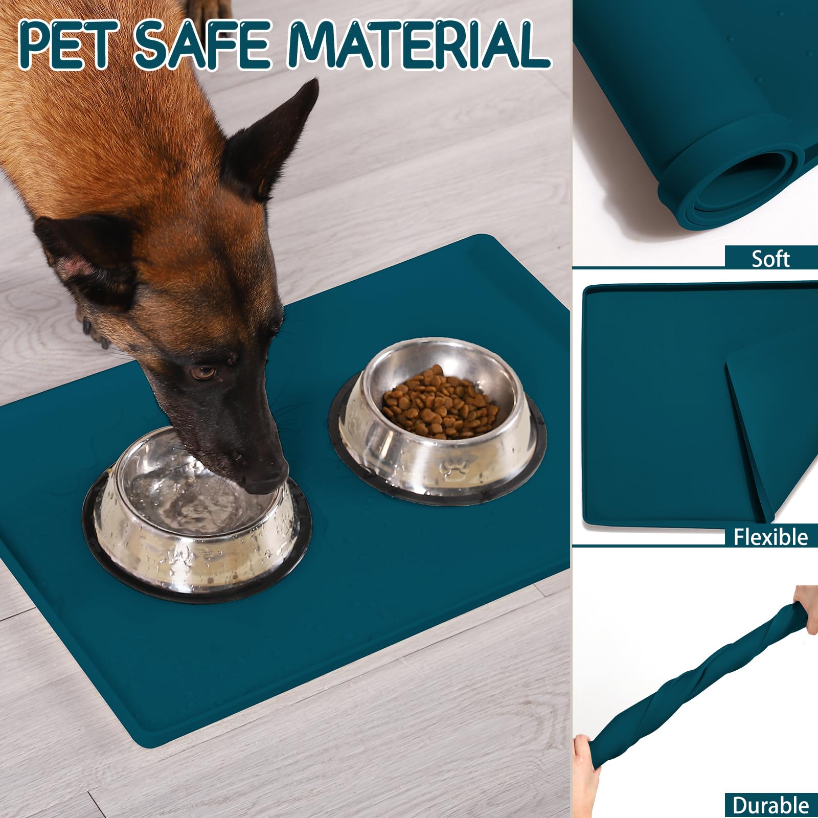 MateeyLife colorful, multi-size mats fit small to large pets