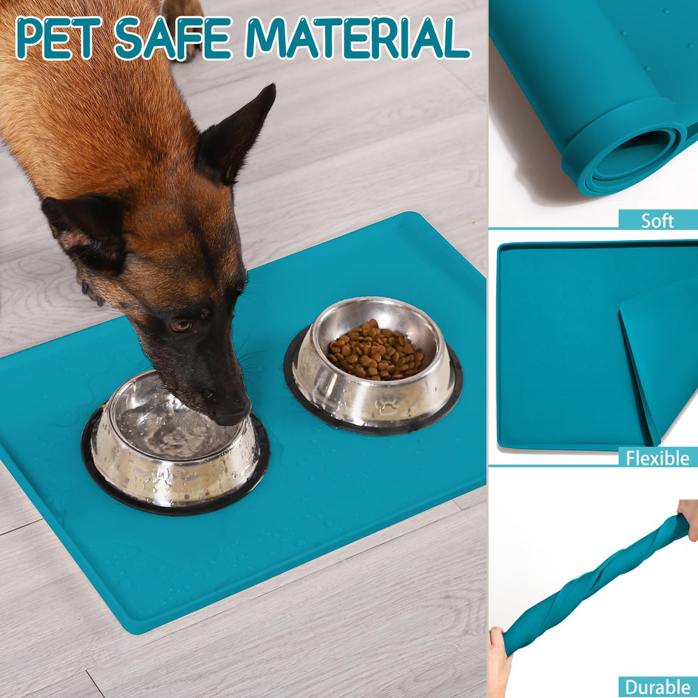MateeyLife mat available in 3 sizes and 8 colors to fit pets and decor.