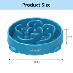 MateeyLife non-slip base keeps bowls steady during busy mealtimes