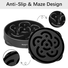 MateeyLife top-rack dishwasher-safe feeder bowl for easy cleaning.