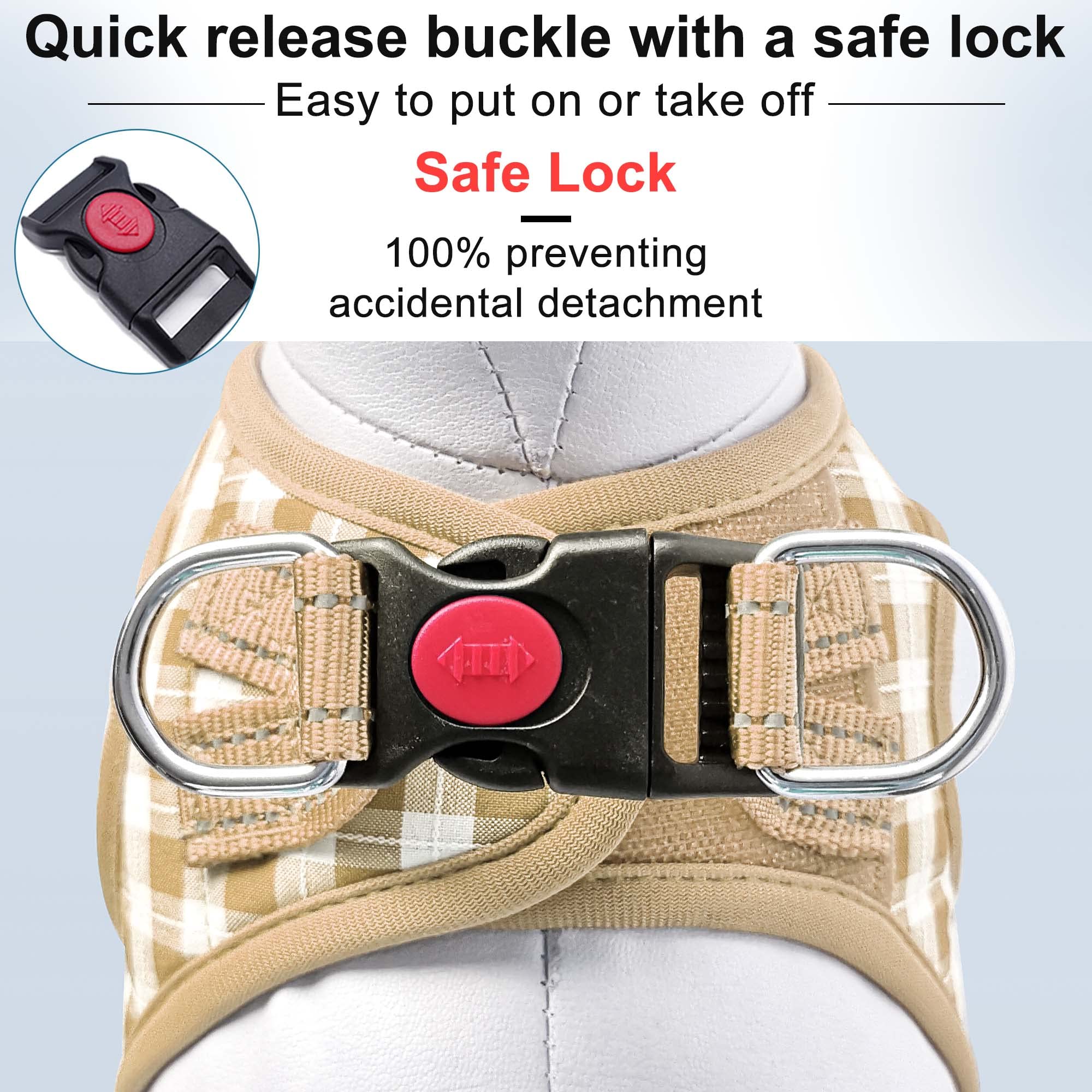 Matilor machine-washable harness cleans quickly after outdoor adventures.