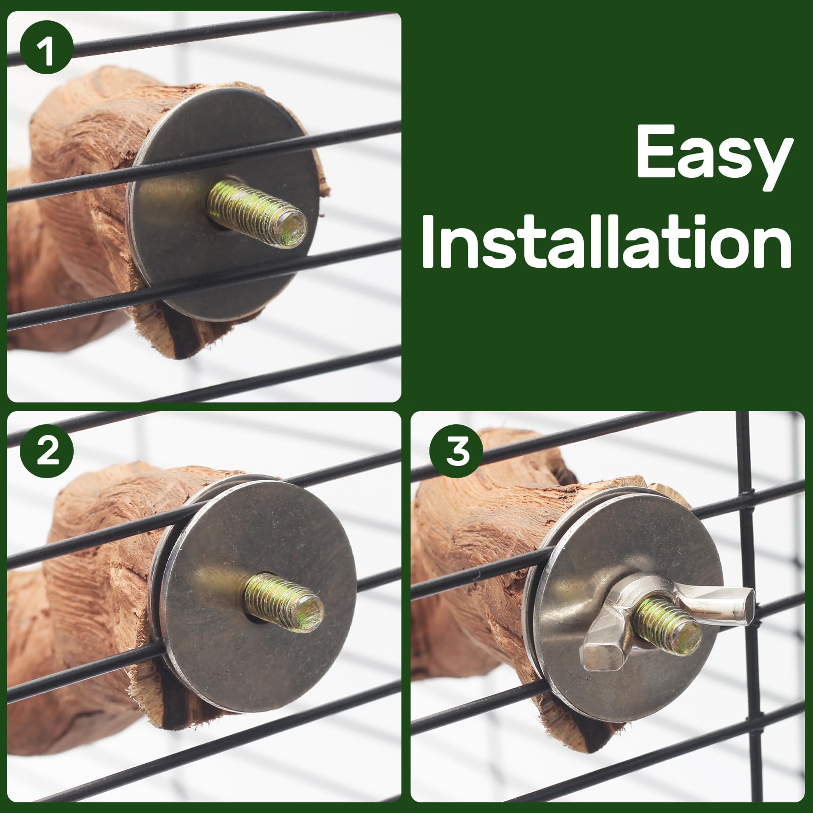 Matutinus bird enrichment pack sparks safe, natural play for small parrots.