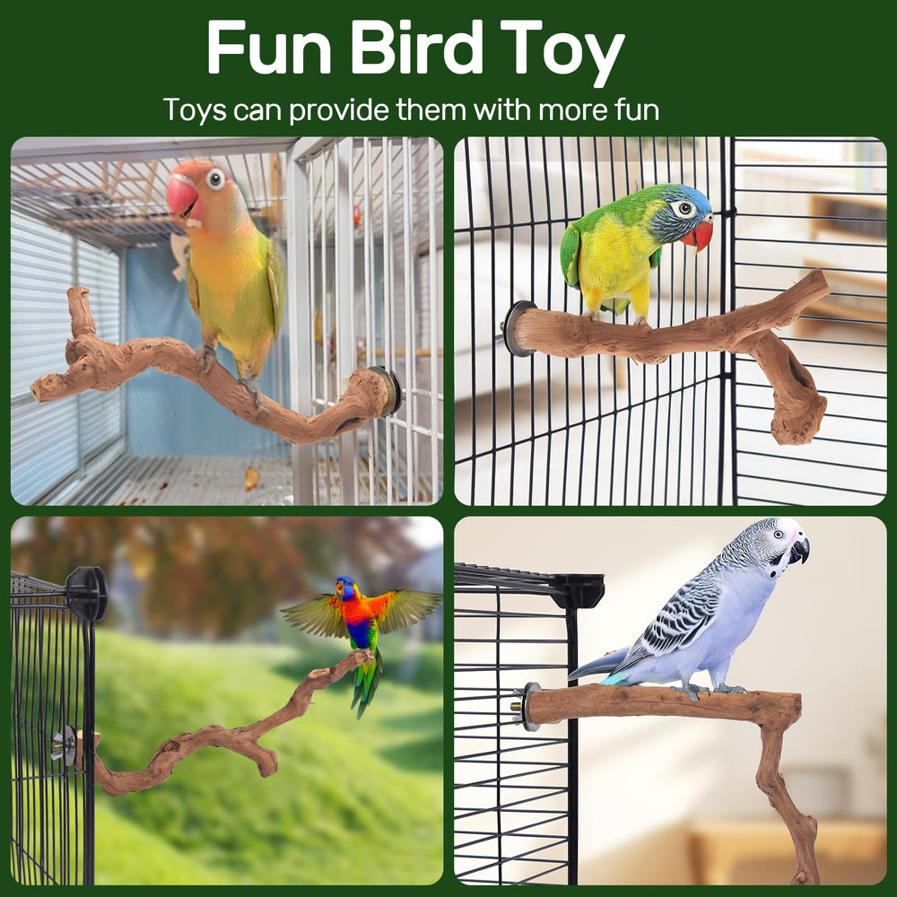 Matutinus chewing stick toy encourages interactive chewing for healthy beak wear.