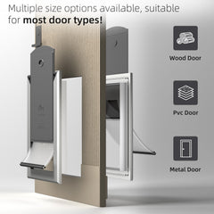 MAVRICFLEX dog door flap magnet seal demonstrates energy-efficient, secure closure.