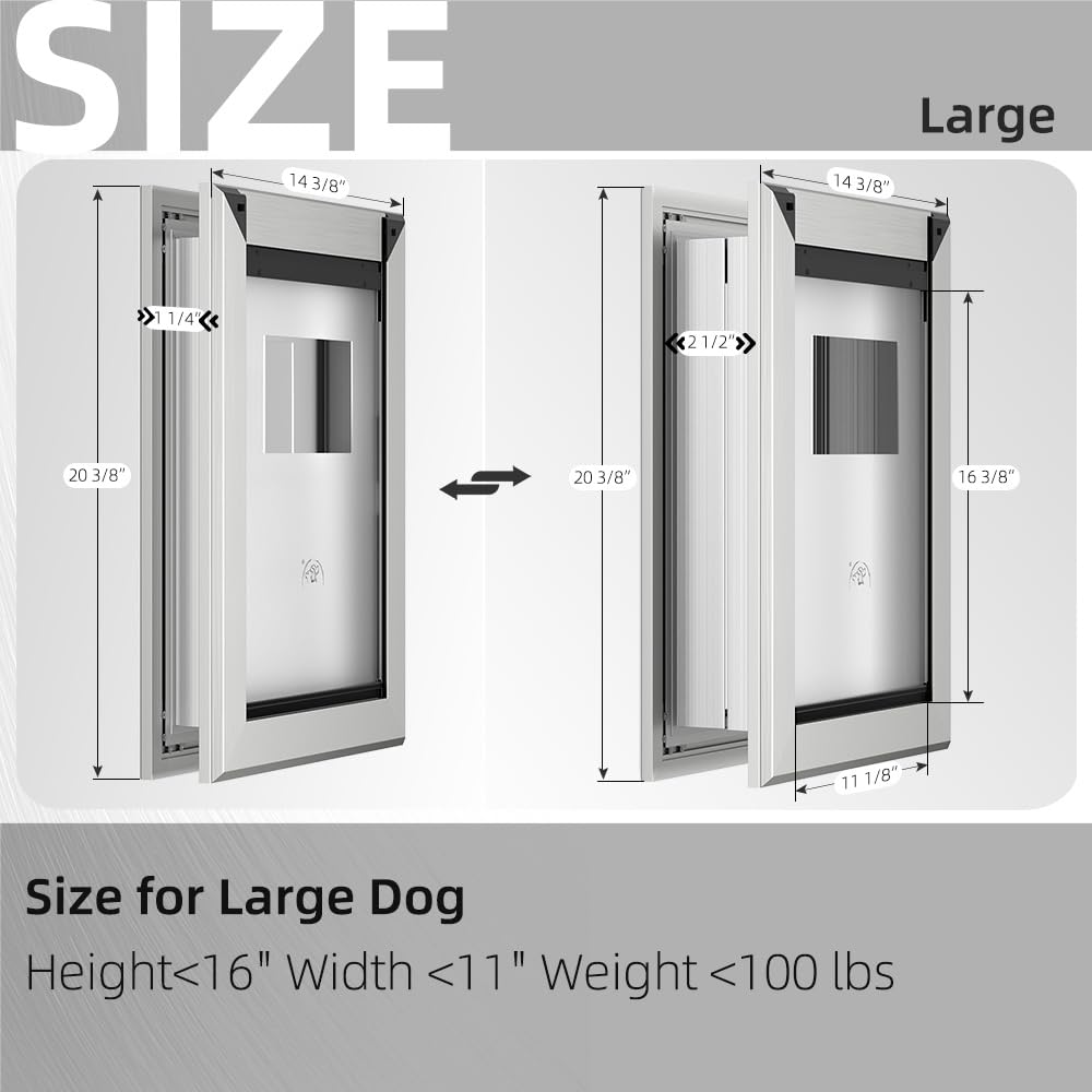 MAVRICFLEX double sliding panel close-up highlighting secure access and weather sealing magnets