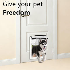 MAVRICPOWER dog door flaps with magnetic closure for secure sealing