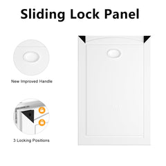 MAVRICPOWER dog door with two locking panels offers weather protection