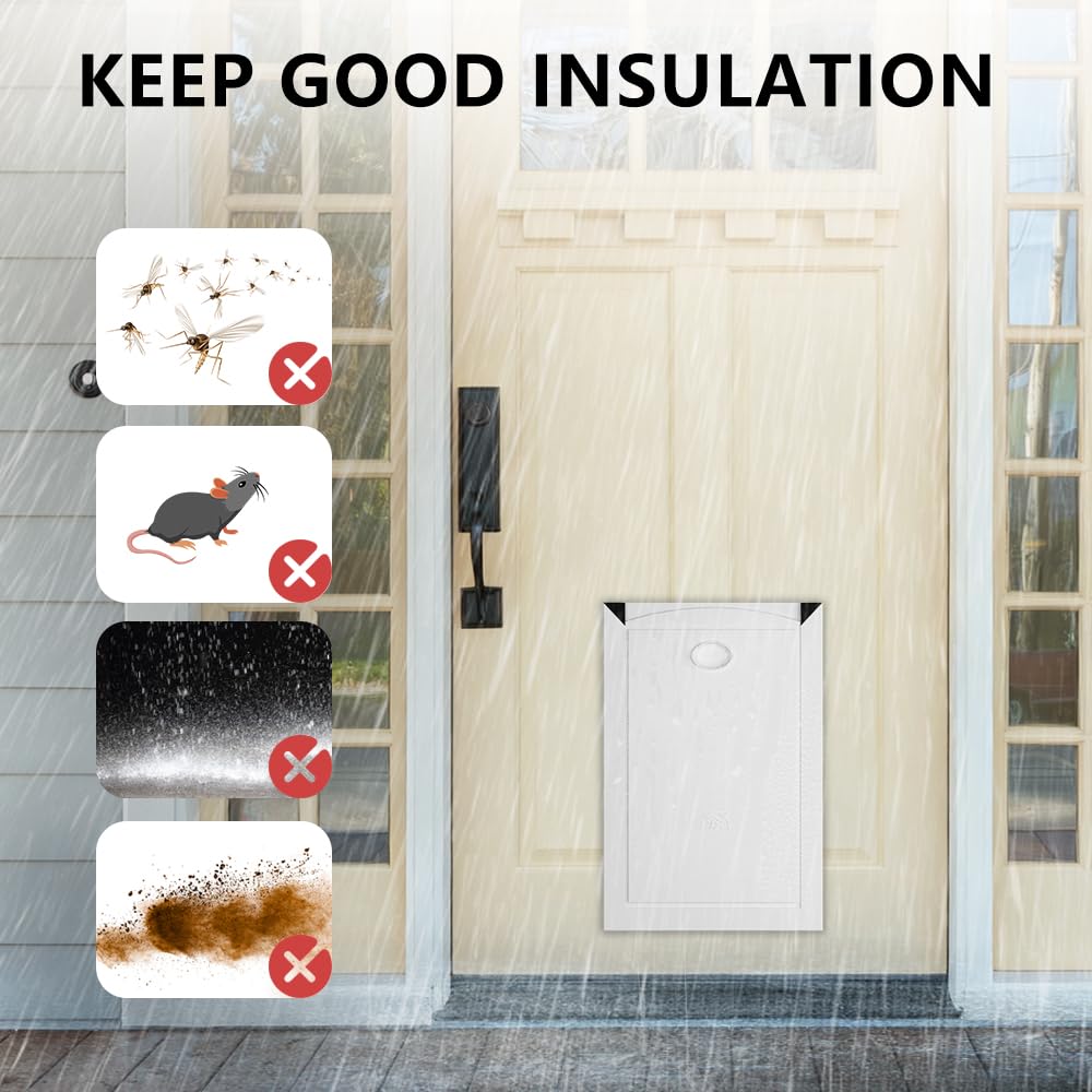 MAVRICPOWER dog door opening dimensions for easy planning