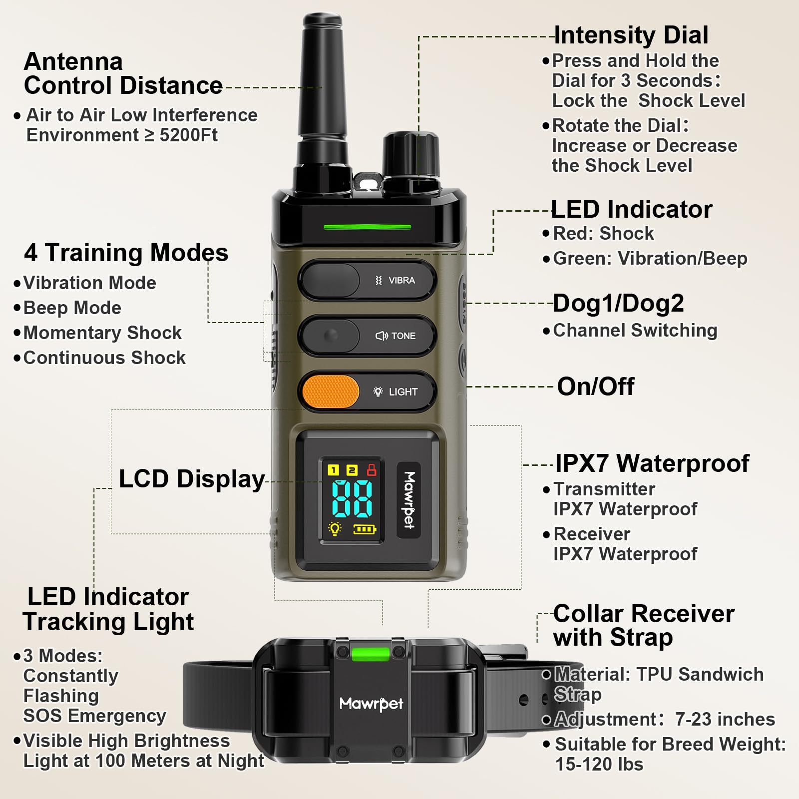Mawrpet two-dogs training setup helps manage behavior across pets.