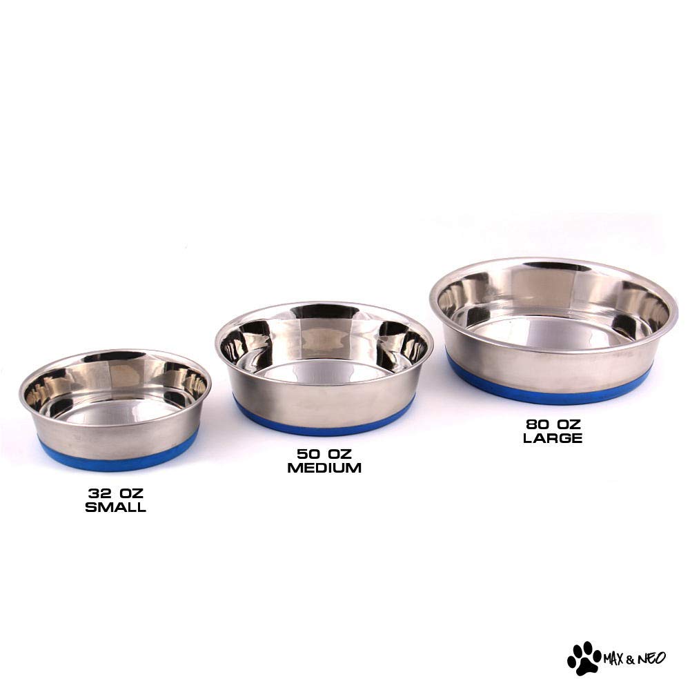 Max and Neo case-pack bowls side view showing durability for daily use