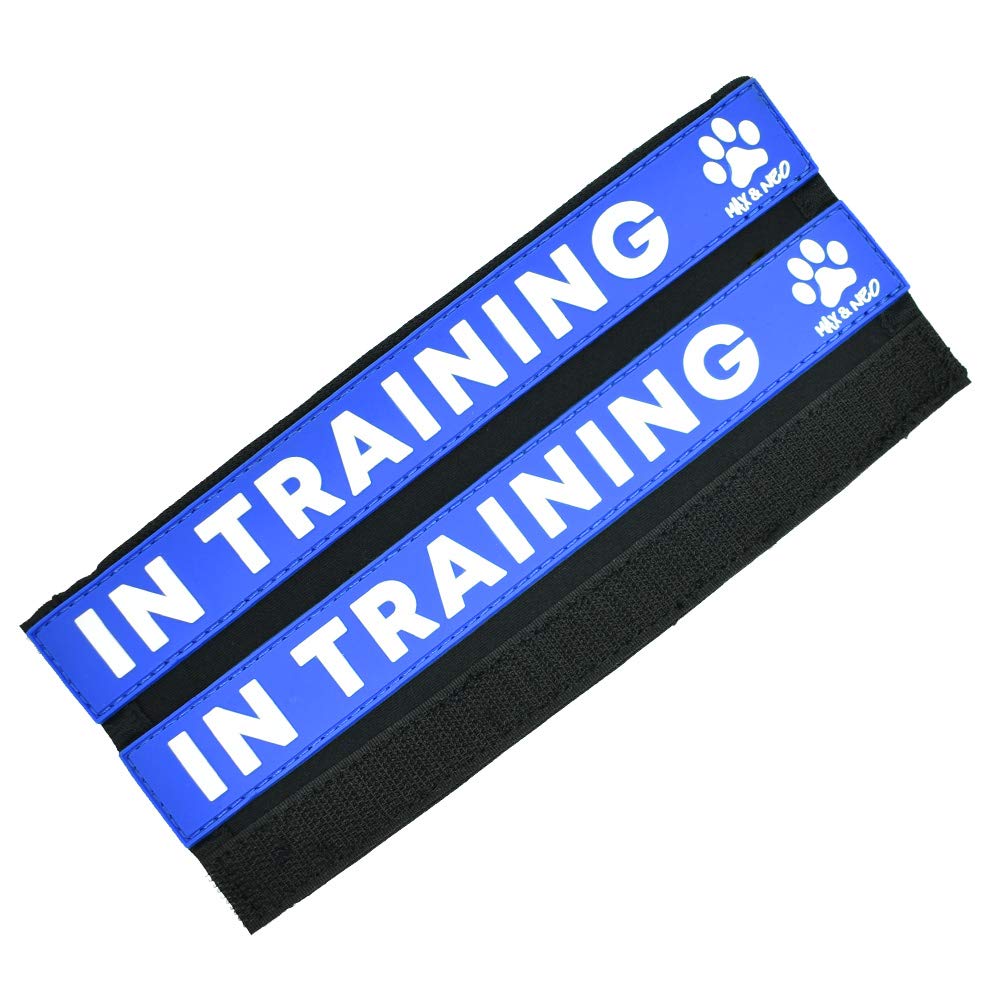 Max and Neo leash sleeve close-up Velcro shows secure fit and soft padding