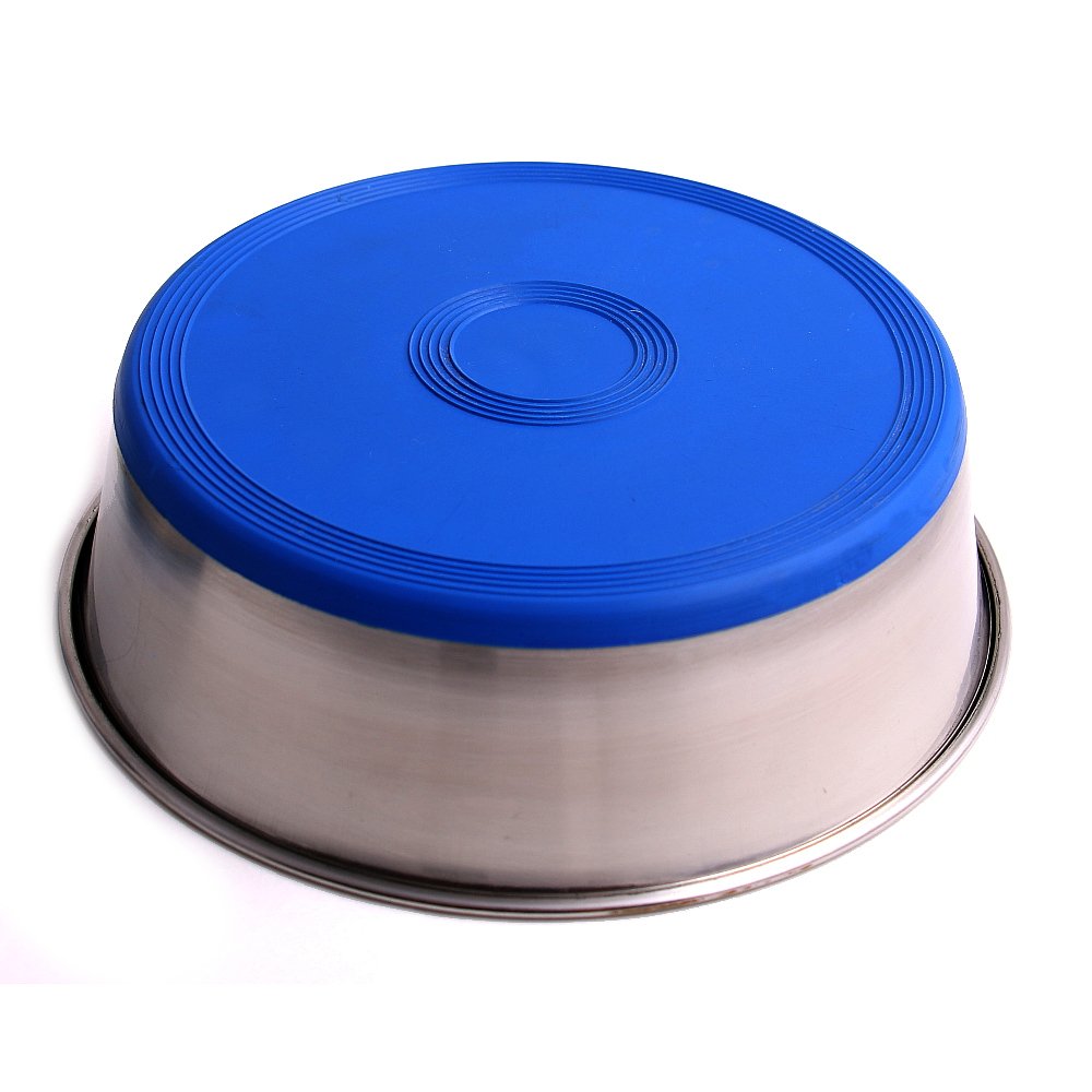 Max and Neo thick 204 stainless steel bowl for durability and safety