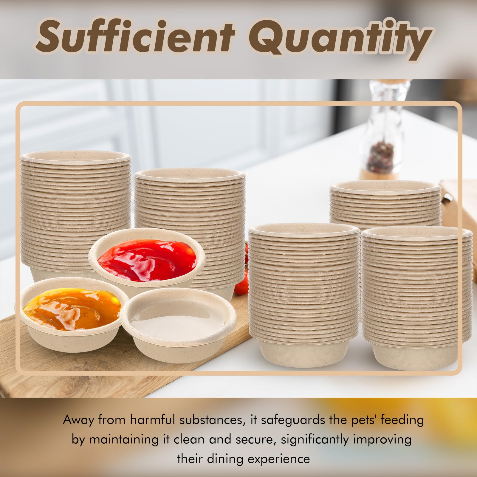 Maxcheck gecko cups used as tasting cups or snack organizers for reptiles.