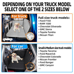 MAXFUT dog hammock with PU leather for easy cleaning and durable protection.