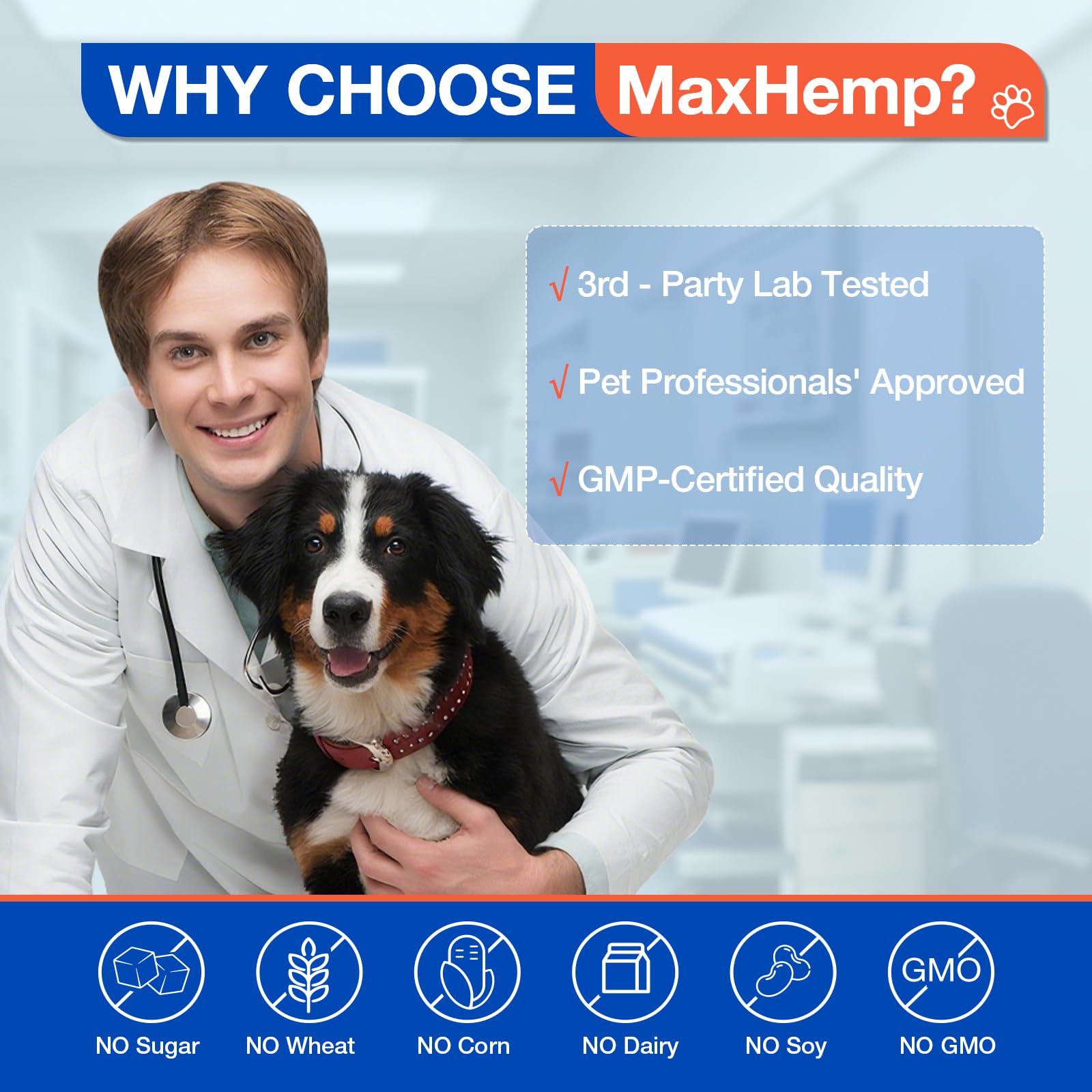MaxHemp immune-support ingredients include coconut oil and brewer's yeast