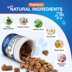 MaxHemp soft-chews dog texture promotes easy chewing and relaxation